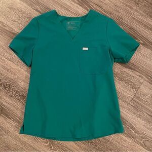 Figs v neck scrub top